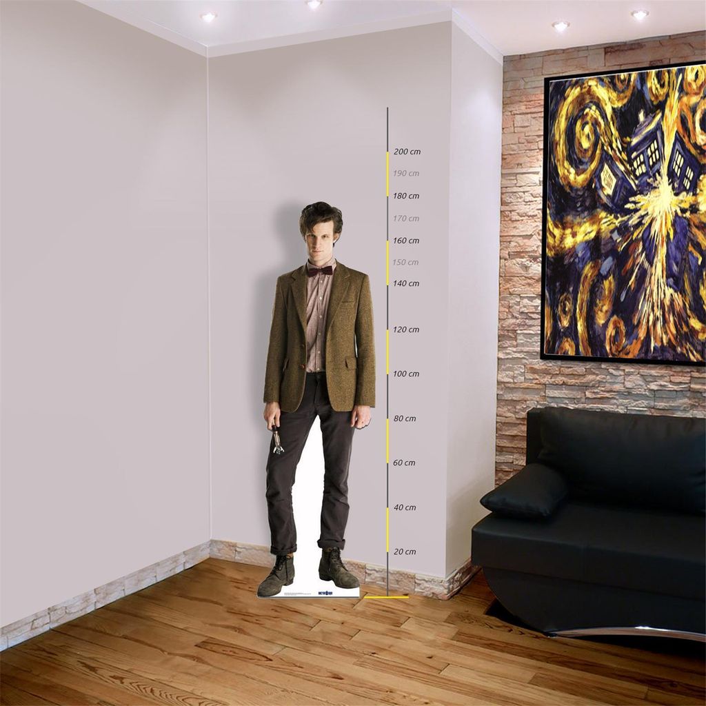 Pappfigur DOCTOR WHO Der 11. Doktor (Matt Smith) Höhe 180 cm