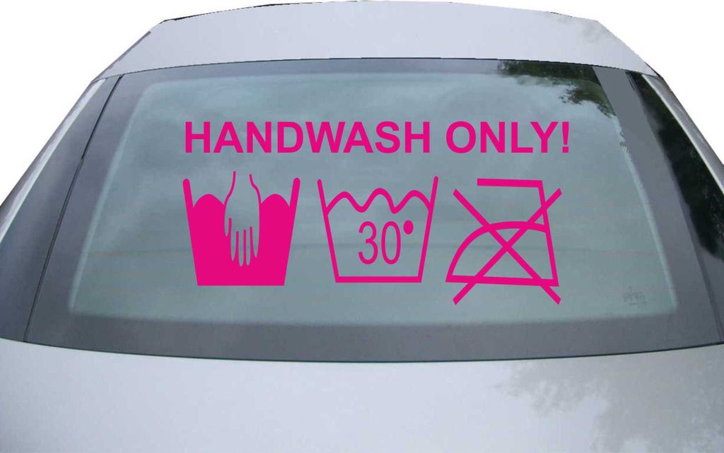 Indigos UG - Aufkleber Heckscheibe & Motorklappe DE6021 - pink - 600x285 mm - handwash only! - Auto Scheiben Fenster Heckklappe Tuning Racing JDM -...