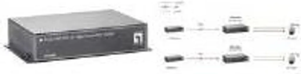 Splitter PoE LevelOne POS-4002 évite la pose de prise électrique 24V