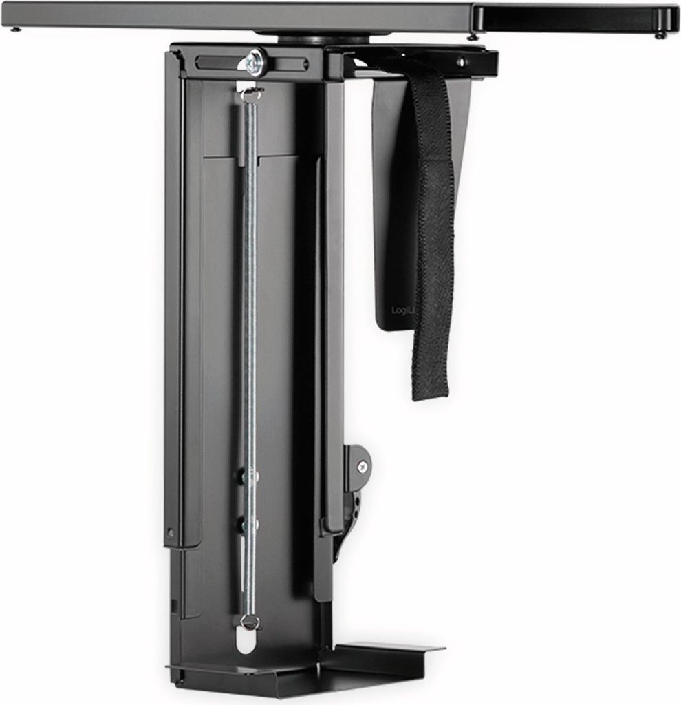 LogiLink CPU-Halter aus Metall dreh- & ausziehbar schwarz