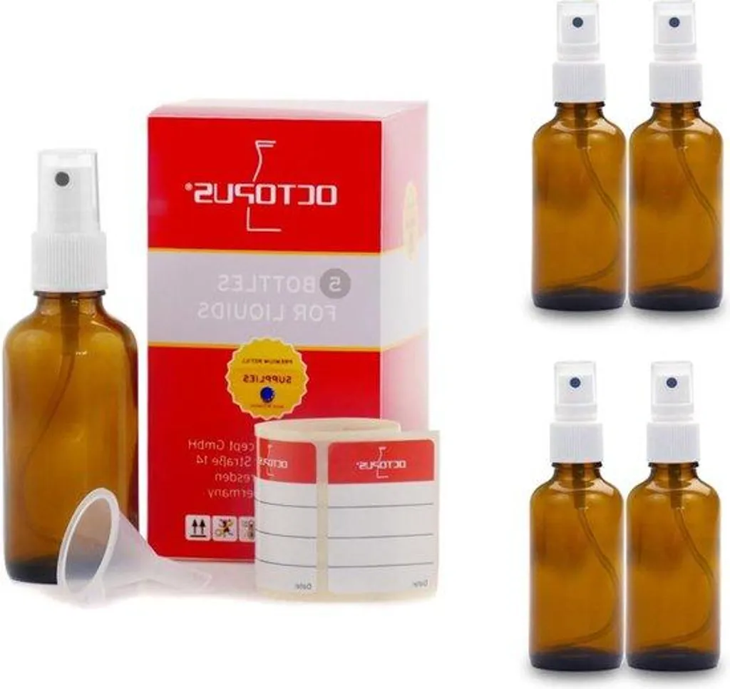 Flacon Verre Ambré 50 ml : Protégez vos Mélanges du Soleil et du Chaos