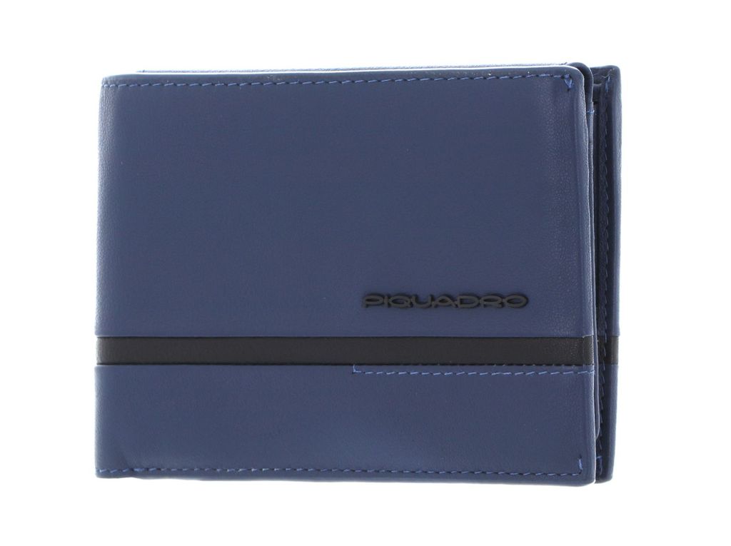 Portafoglio Piquadro Pu1392w117r Blu Pelle Immagine del prodotto 