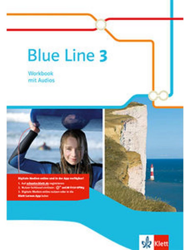 Blue Line 3. Workbook mit Nutzerschlüssel. Ausgabe 2014 Immagine del prodotto 