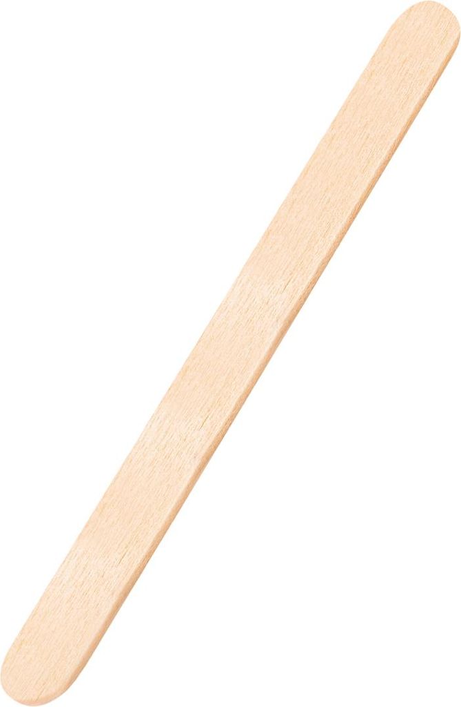 Mittlerer Holzspatel 114 x 10 x 2 mm - 100 Stück