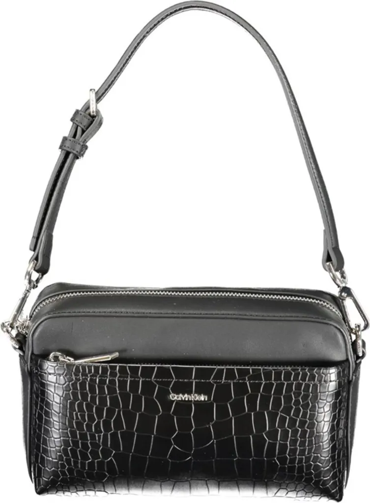 Sac besace Calvin Klein K60K612110 avec logo iconique et finition mate
