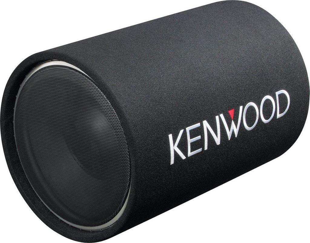 Kenwood KSC-W1200T Aufbau-Subwoofer, passiv, 1200 Watt, Frequenzgang 40 Hz - 800 Hz, 1 x 4?, 88 dB Wirkungsgrad