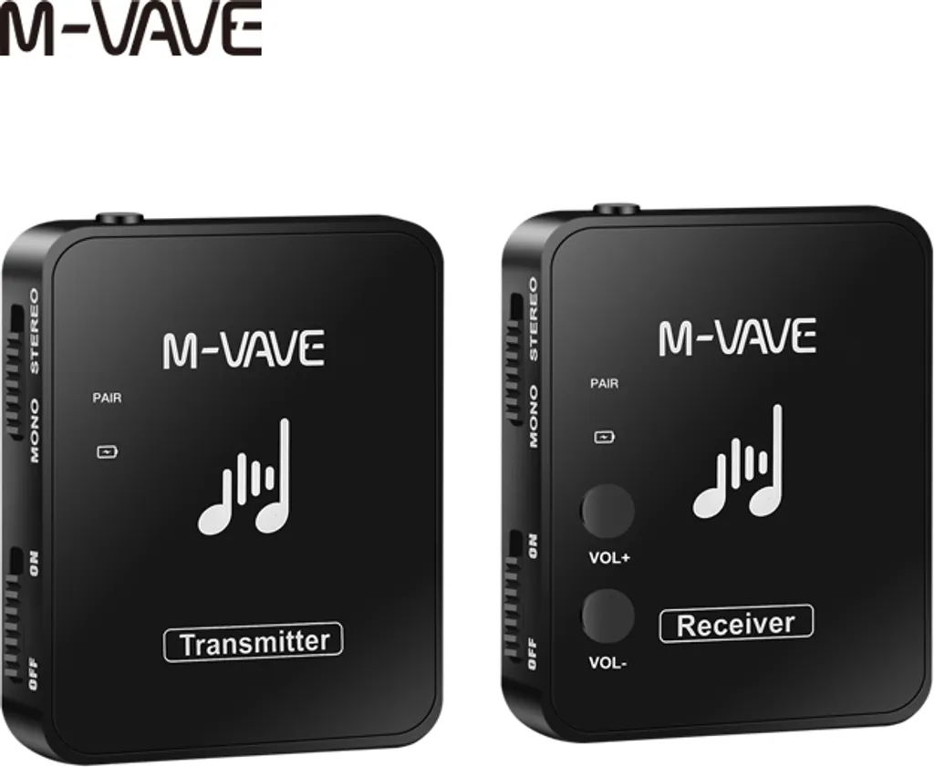 Système de monitoring intra-auriculaire sans fil M-VAVE WP-10 Noir