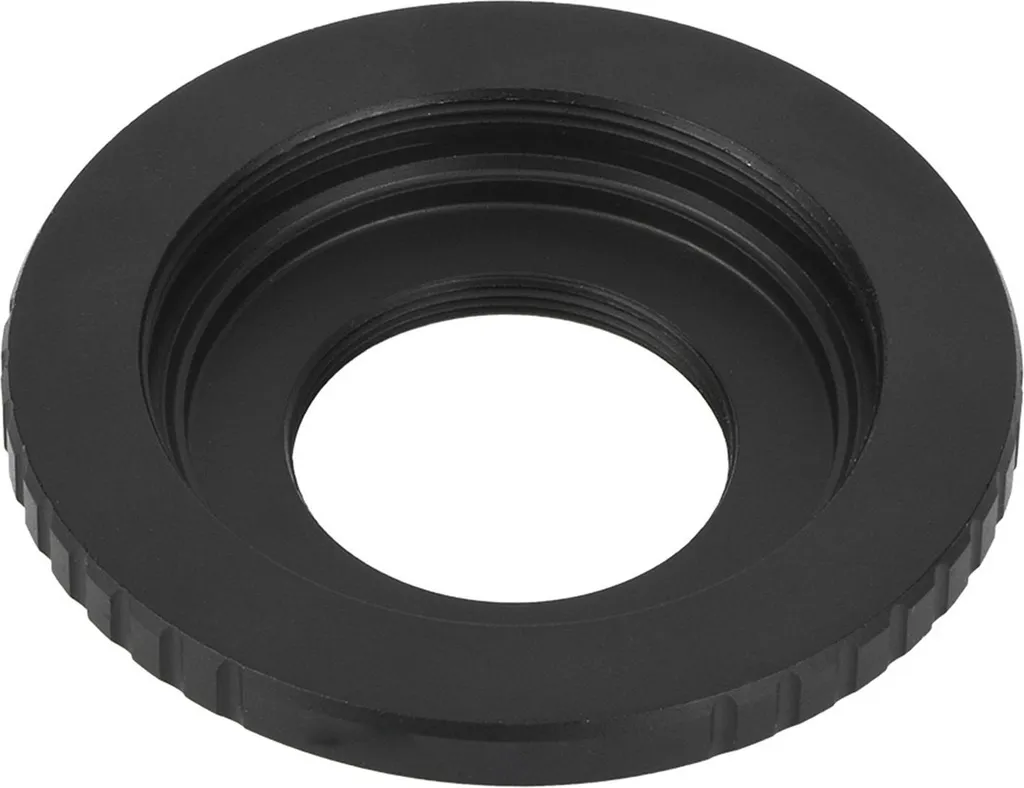 Anello dell'obiettivo in metallo, connessione salda e installazione senza intoppi Gli adattatori filettati precisi impediscono la deformazione per le fotocamere M4/3