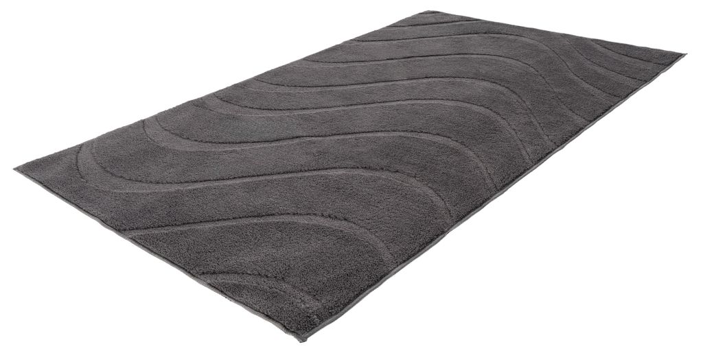 Badematte Ocean Touch 425 Grau 50x90 cm – Weich & Saugstark Produktbild 