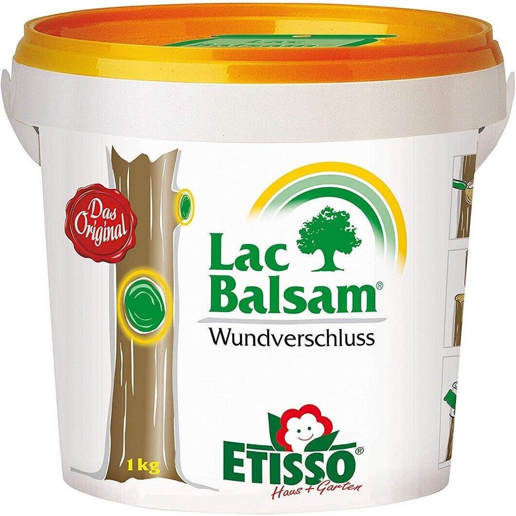 Etisso Lac Balsam Wundverschluss 1 kg mit Streichspachtel Produktbild 