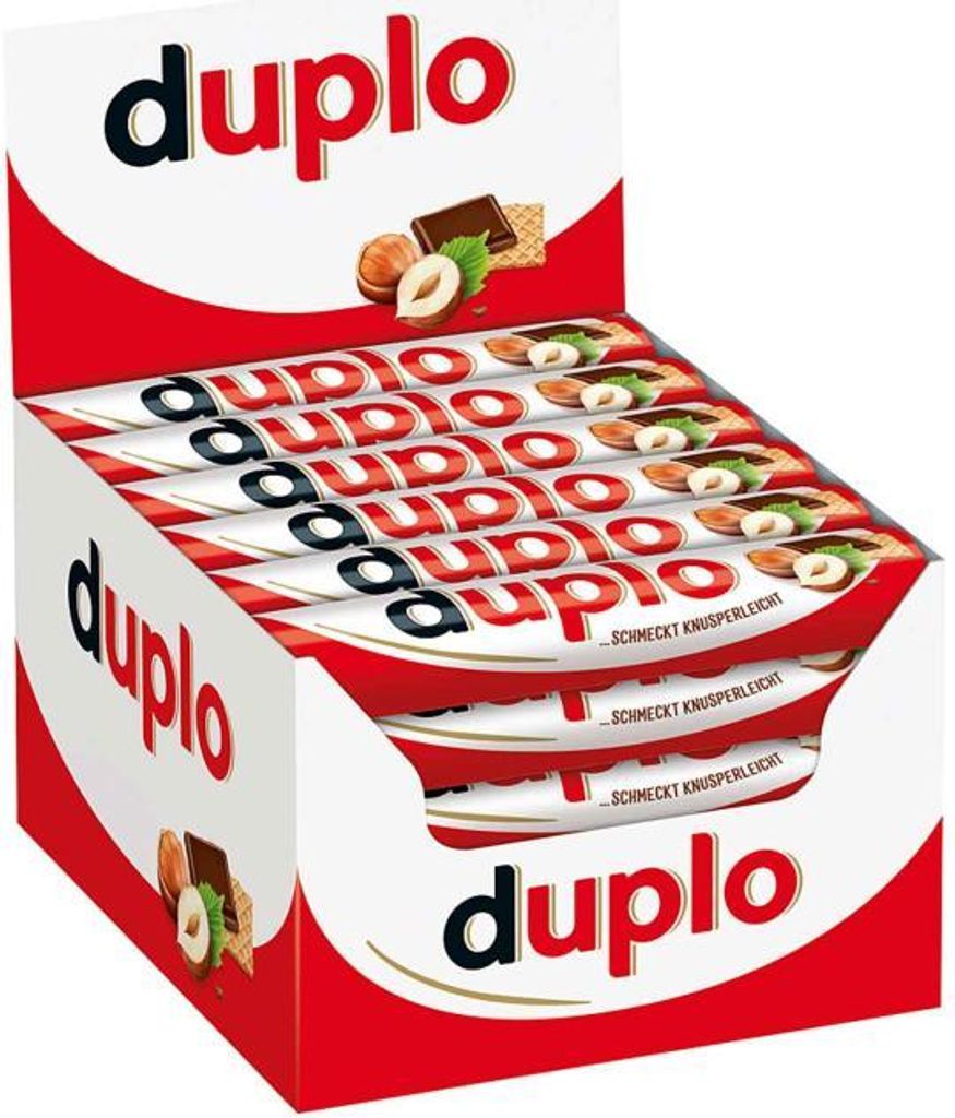 Ferrero Duplo Classic Einzelriegel 40er Big-Pack (40 x 18g Produktbild 