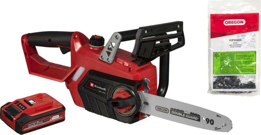 Einhell Power X-Change Akku-Kettensäge GE-LC 18 Li Kit Produktbild 