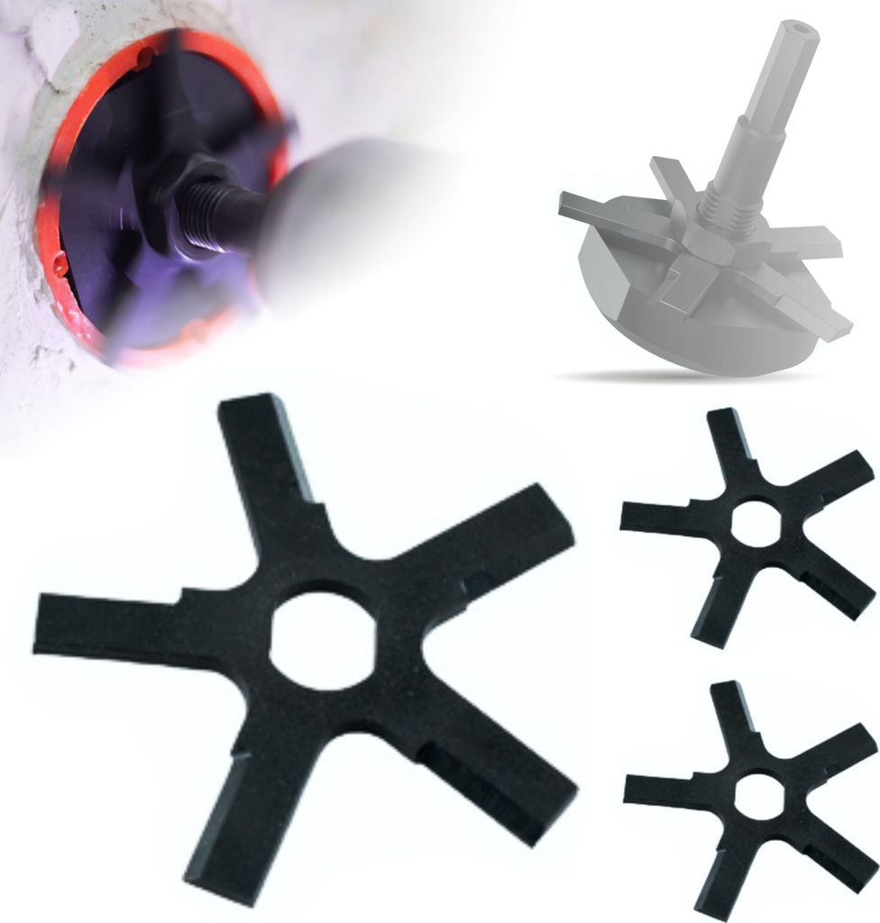 SCROBER 3 x Taglierina universale ∅ 65 mm per tutti i Immagine del prodotto 
