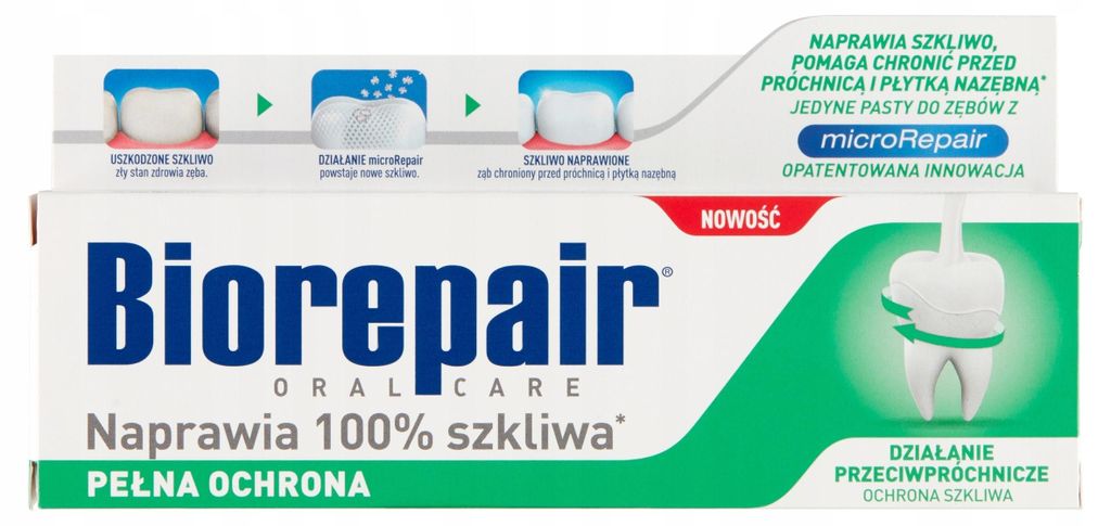 Biorepair Total Protective Repair Zahnschmelzaufbaupaste 75 Produktbild 