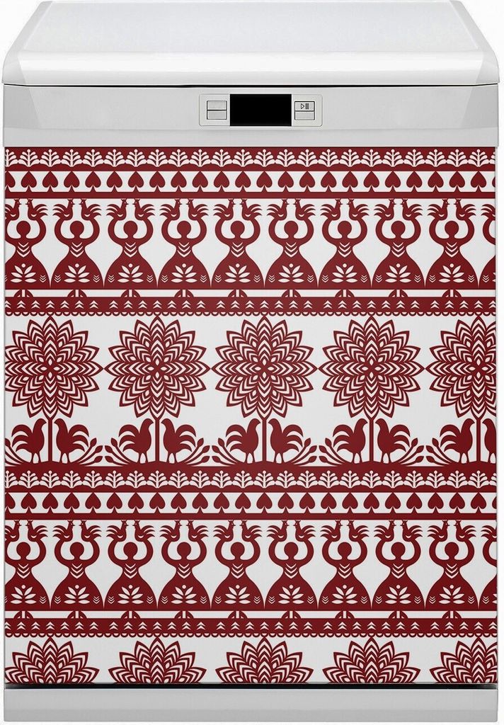 Magnet Folie für Geschirrspüler Küche Magnetmatte 60x80 cm Nachbildung Geschirrspüle - Cut-Ots