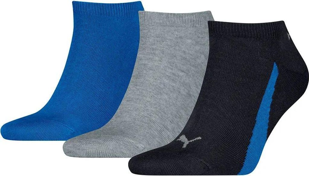 Puma Lifestyle Sneakers Socken 3 Paare Blau,Grau EU 39-42 Herren,Damen Blau,Grau EU 39-42