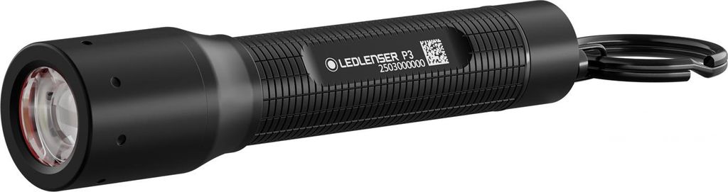 Ledlenser P3 Taschenlampe Schwarz, bis 130 Lumen, 110m Produktbild 