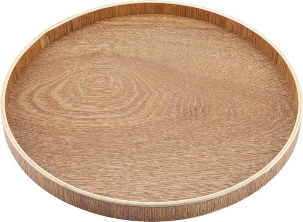 Serviertablett aus Holz für Teeservice, Obst, Süßigkeiten, Lebensmittel, Heimdekoration