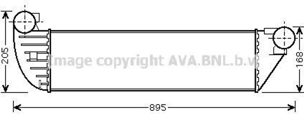 PRASCO RTA4397 - OE 8200292773 Ladeluftkühler für Espace IV (JK), Laguna II, Vel Satis (BJ0)