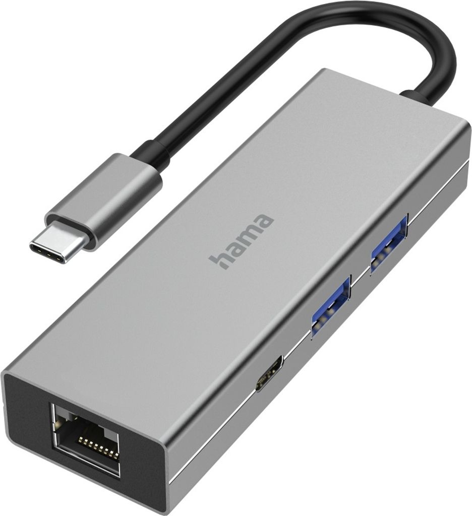 Hama USB-C-Hub Multiport, 4 Ports