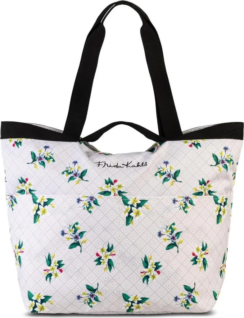 Frida Kahlo Borsa in Poliestere Beige OTI801I - Un Viaggio d'Arte