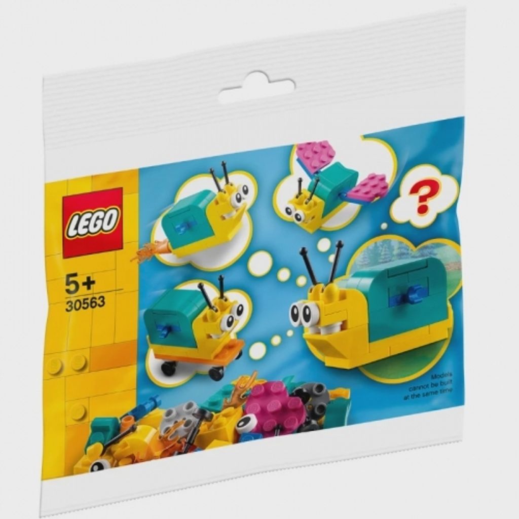 LEGO Classic Build Your Own Snail With Superpowers 30563, Obrázok produktu 