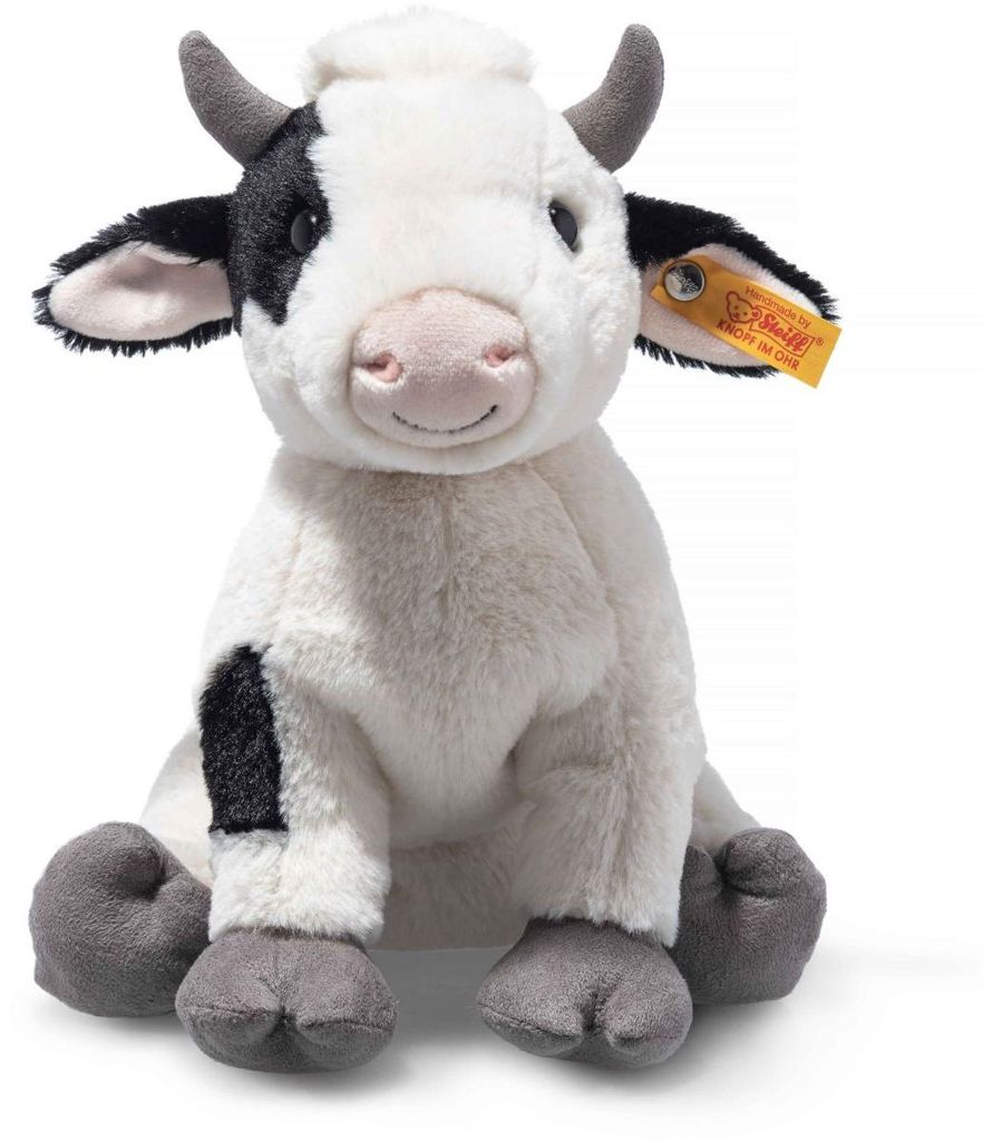 Steiff Kuscheltier Soft Cuddly Friends Kuh Cobb Weiß (24 Produktbild 
