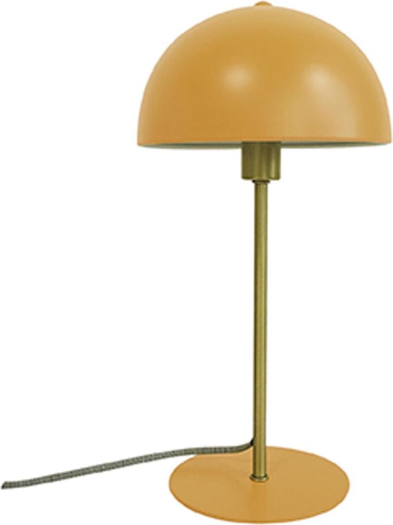Leitmotiv - Tischleuchte Bonnet - Curry gelb - 20x20x39cm Produktbild 