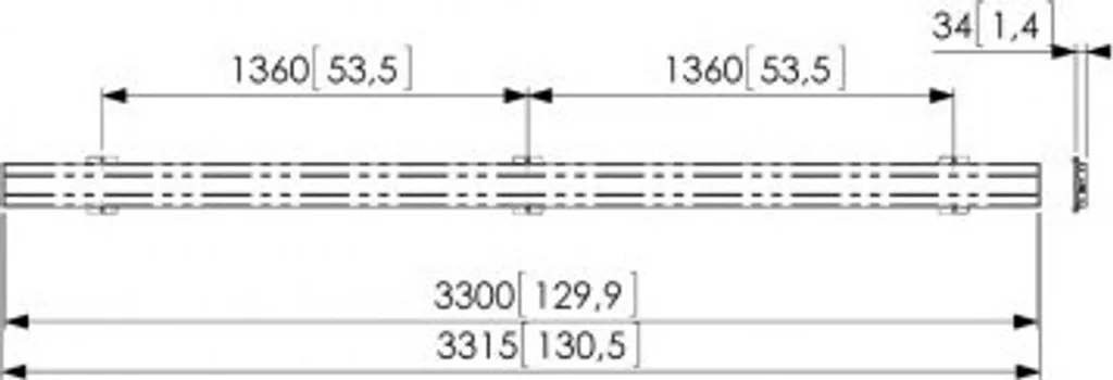 Barre d'interface Vogel's PFB 3433 : alignez vos écrans géants - 4