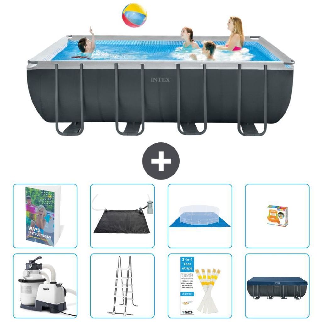 Ultra XTR Pool Rechteckig - 549x274x132 cm - 9-teilig S559