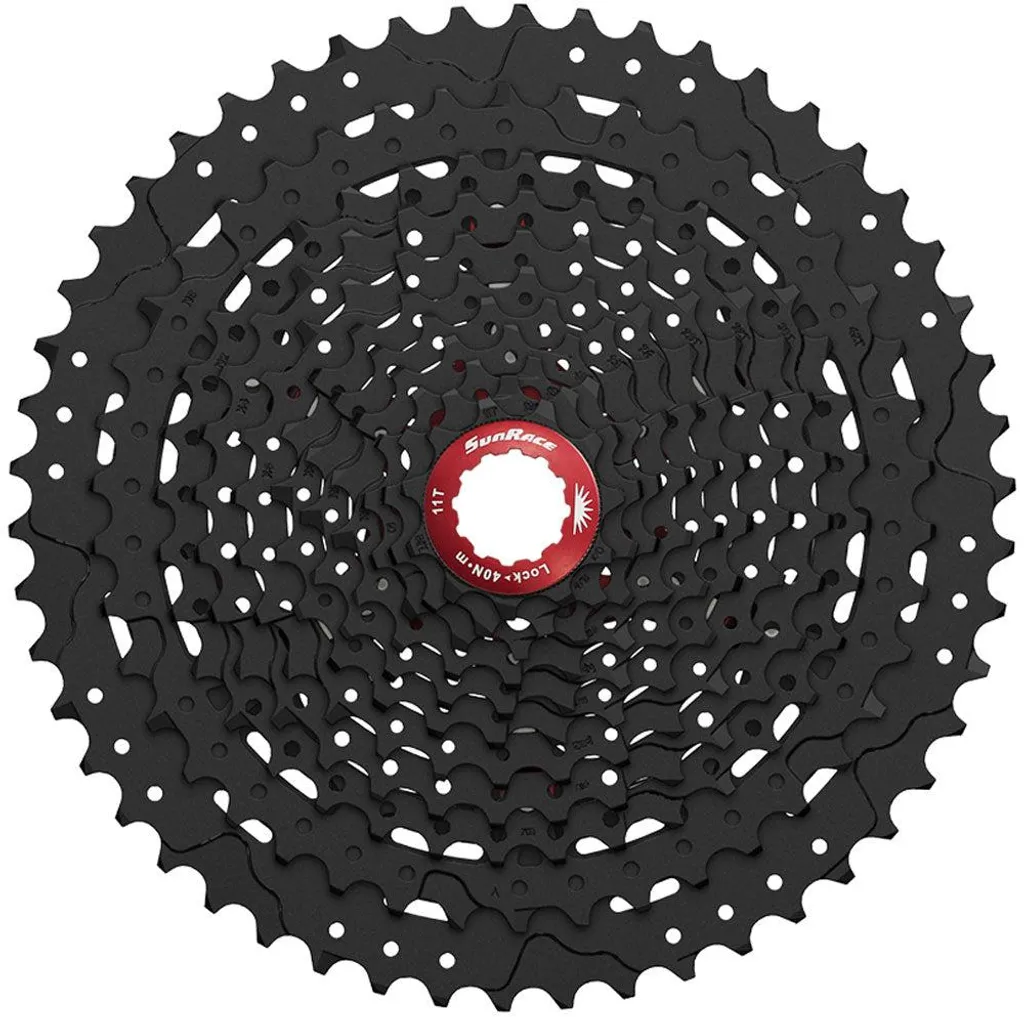 Cassette 11V pour Montée Difficile SunRace CSMX8 11-51 dents VTT Enduro
