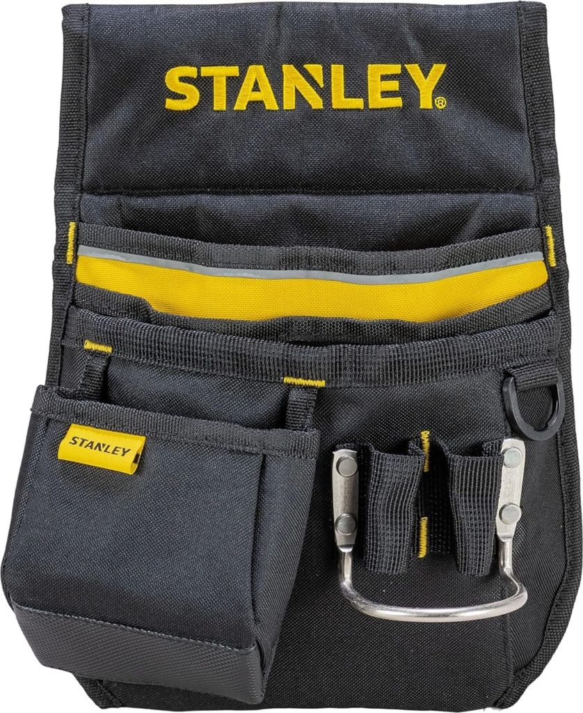 Sac banane STANLEY avec poche à clous et porte marteau Image du produit 