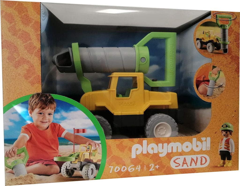 PLAYMOBIL Bohrfahrzeug, 70064 Produktbild 