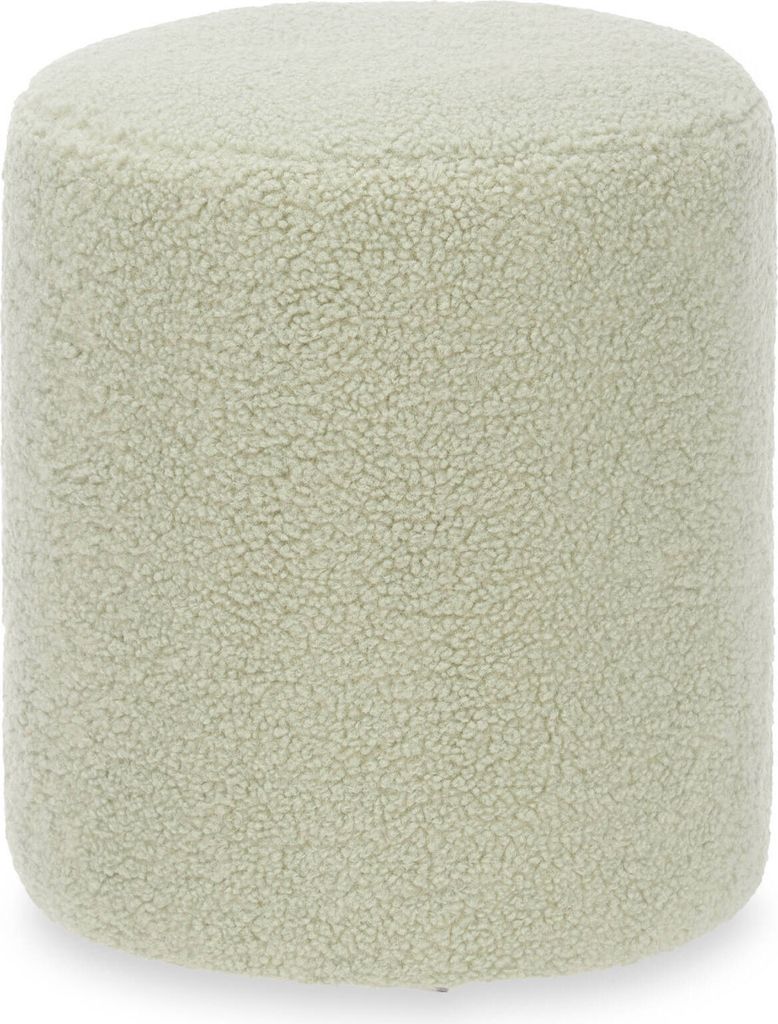 Pufa okrągła baranek, Ø 32 cm Zdjęcie produktu 