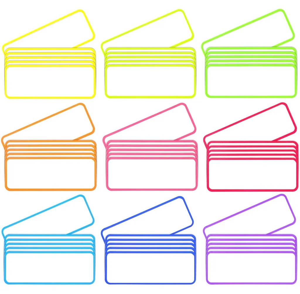 Aimants pour Tableau Blanc et Frigo - Étiquettes de Gestion de Stock