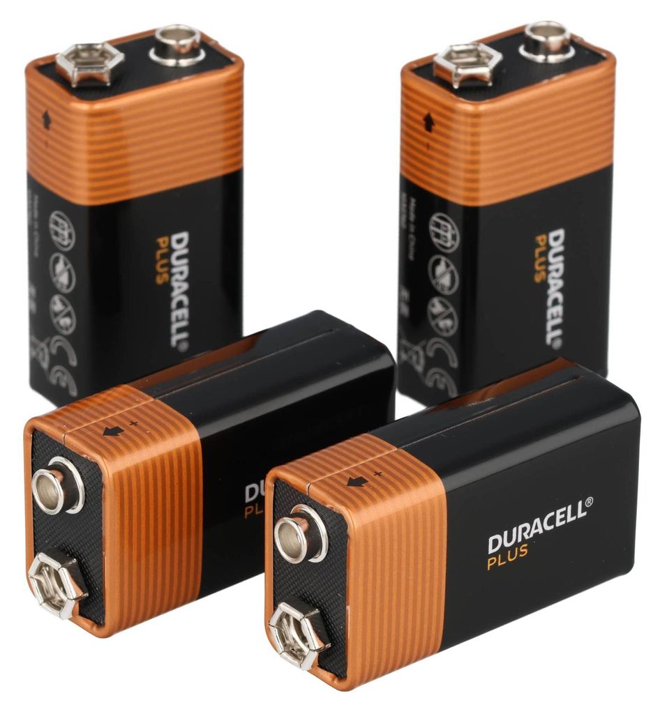 4 batérie DURACELL PLUS E-Block 9,0 V Obrázok produktu 