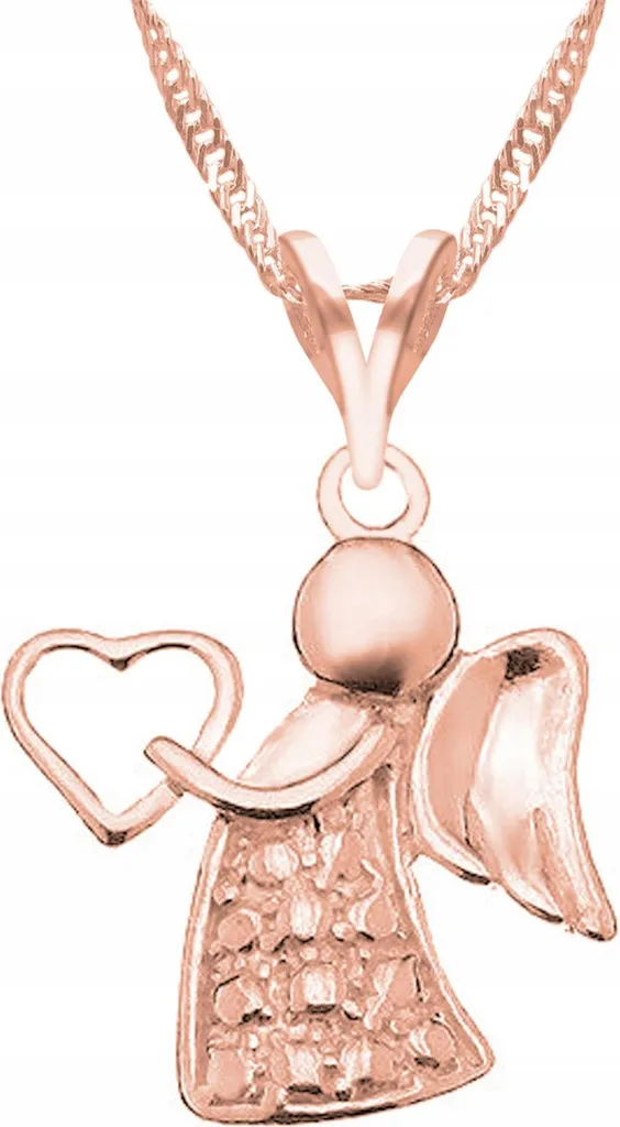 Collana Angelo in Argento 925 Placcato Oro - Qualità Orafa Italiana