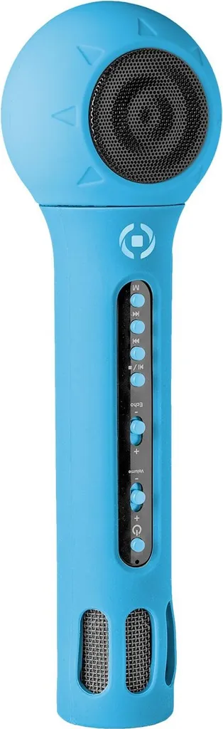 Celly Kidsfestival Blu Microfono Con Bluetooth Speaker Blu