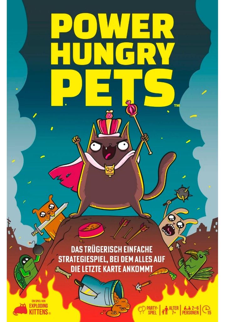 Power Hungry Pets - Asmodee EXKD0038 - (Jouets / Jeu de Image du produit 