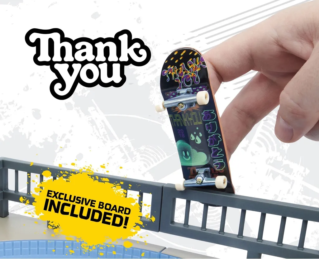 Tech Deck Mega Bowl X-Connect Rampe de Skate Park modulable pour Fingerboard - 8