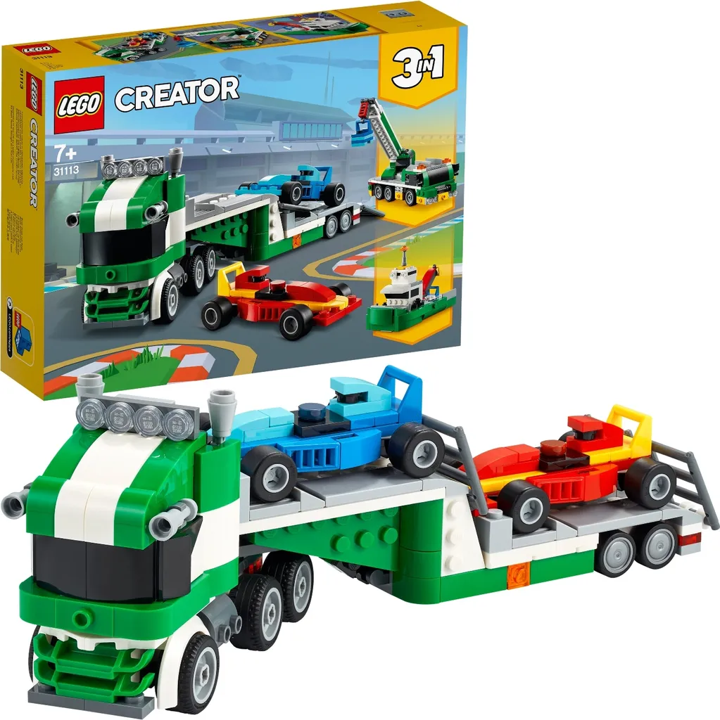 Jeu de construction camion de transport LEGO Creator 3 en 1 modulable - 11