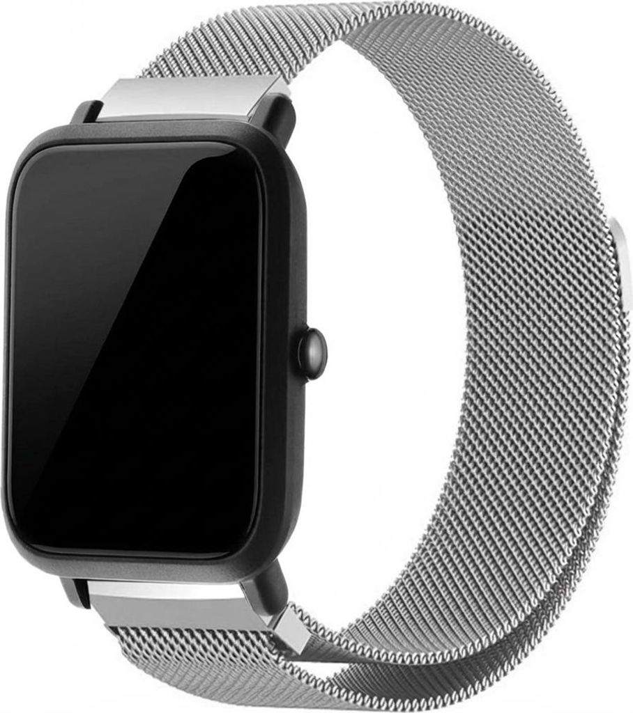 imoshion Milanese Watch Armband Amazfit GTS / BIP - Silber Produktbild 