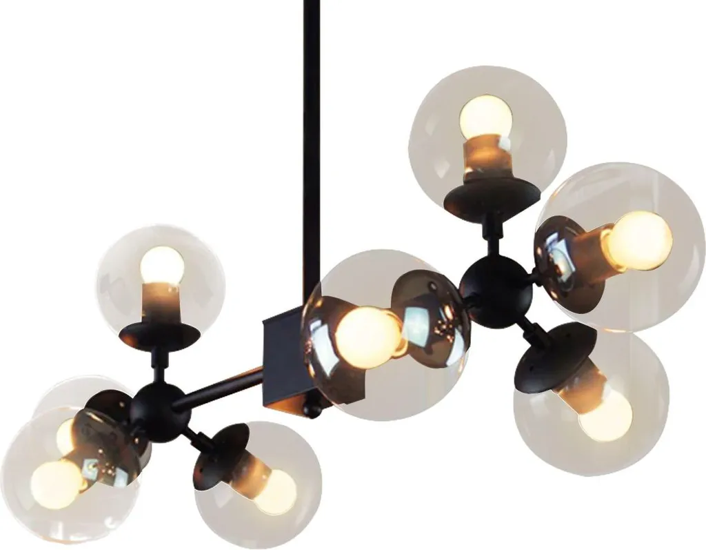 Illumina i tuoi momenti: Lampadario tooLight App269-8C Black 8 Sfere