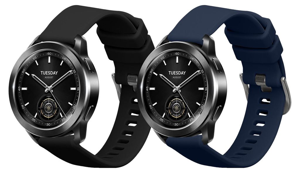 kwmobile 2x Uhrenarmband für Xiaomi Watch S3 Armband - Produktbild 