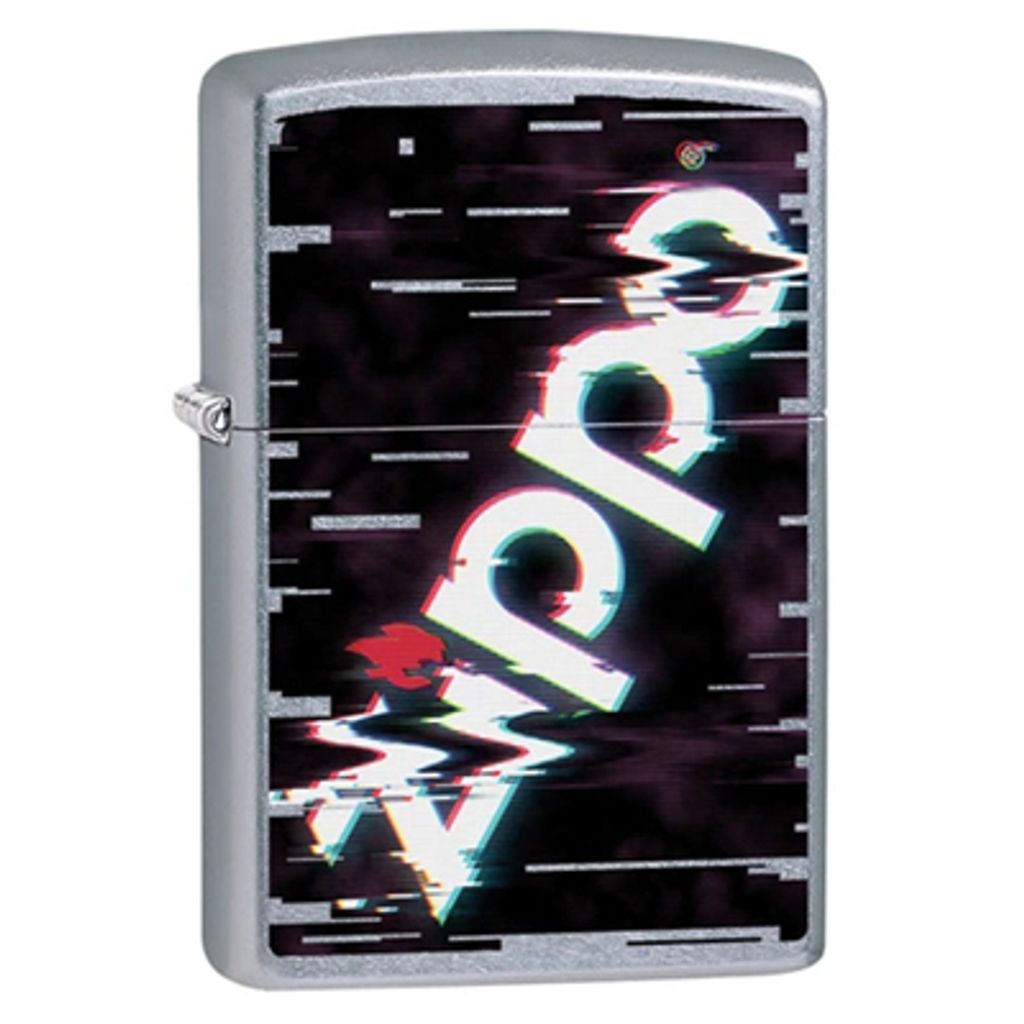 Org.ZIPPO street crome col. "Zippo Interference" 60005357