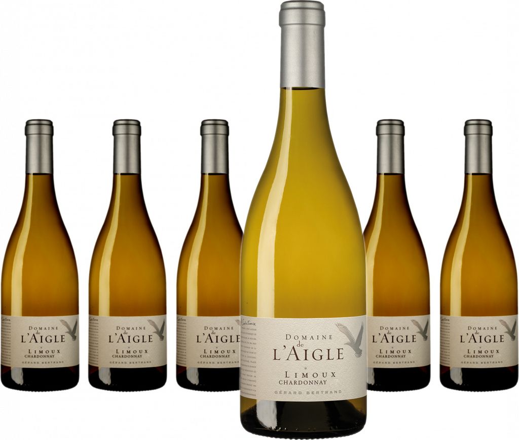 6 x Gérard Bertrand Domaine de L'Aigle Chardonnay Limoux – Produktbild 