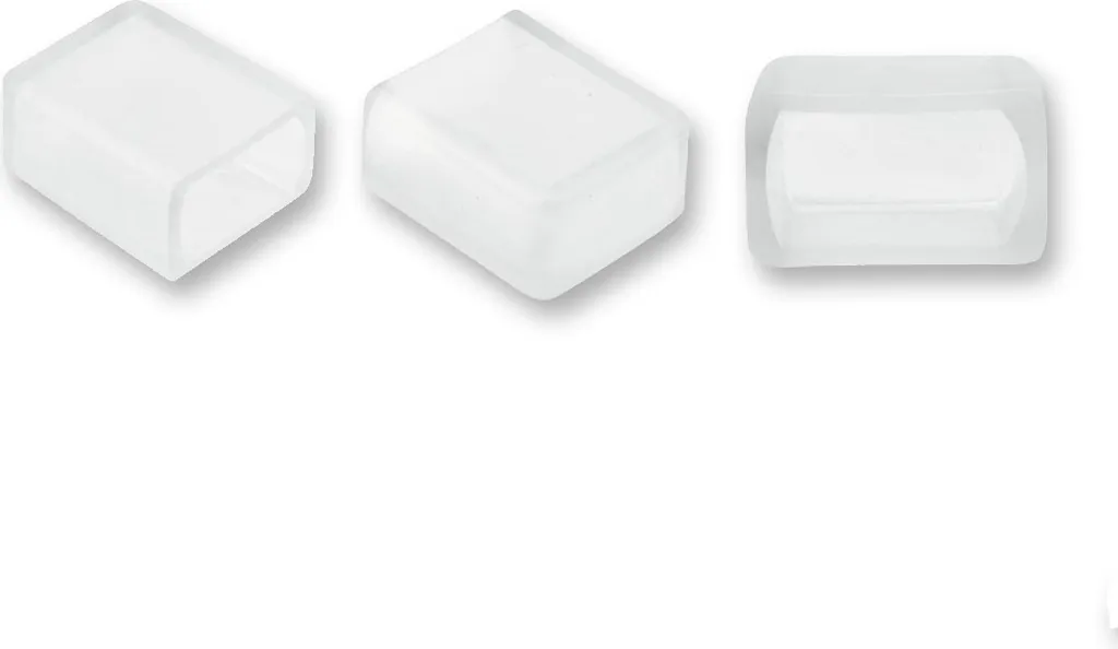 Embout de Finition pour LED Neon Flex Slim 230V Idéal Déco Extérieure