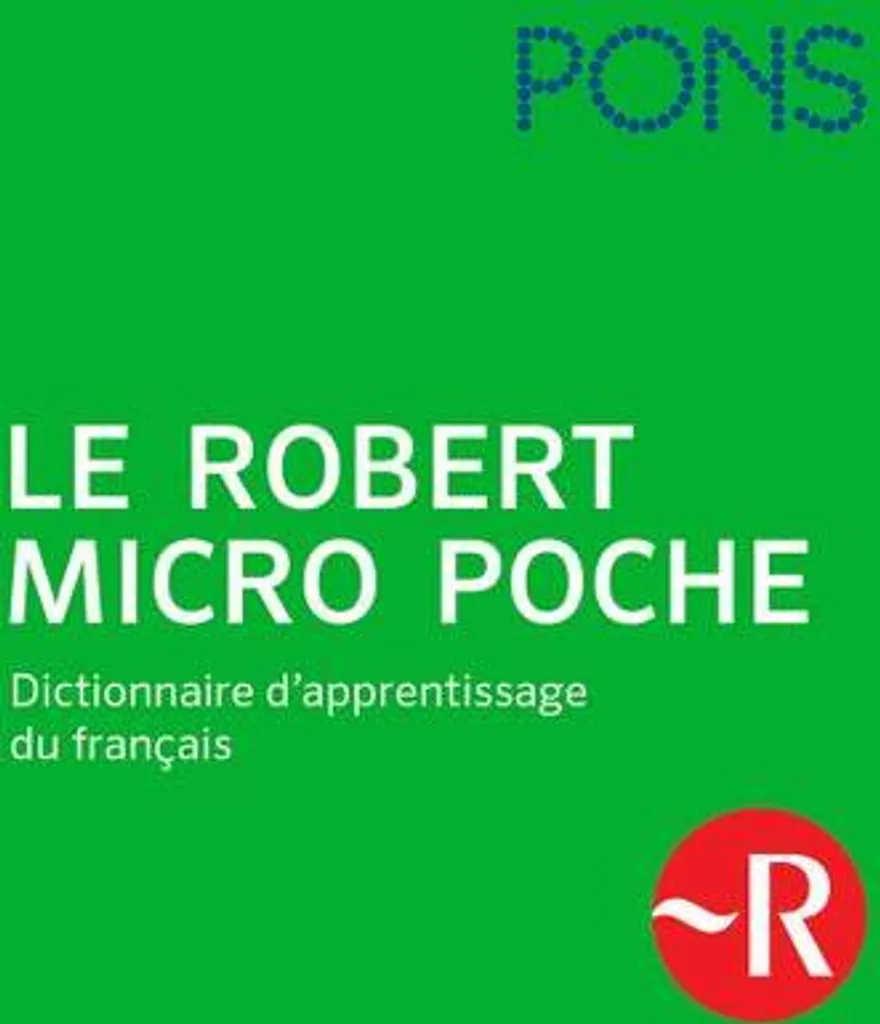 Dictionnaire français format poche Le Robert Micro pour vos études