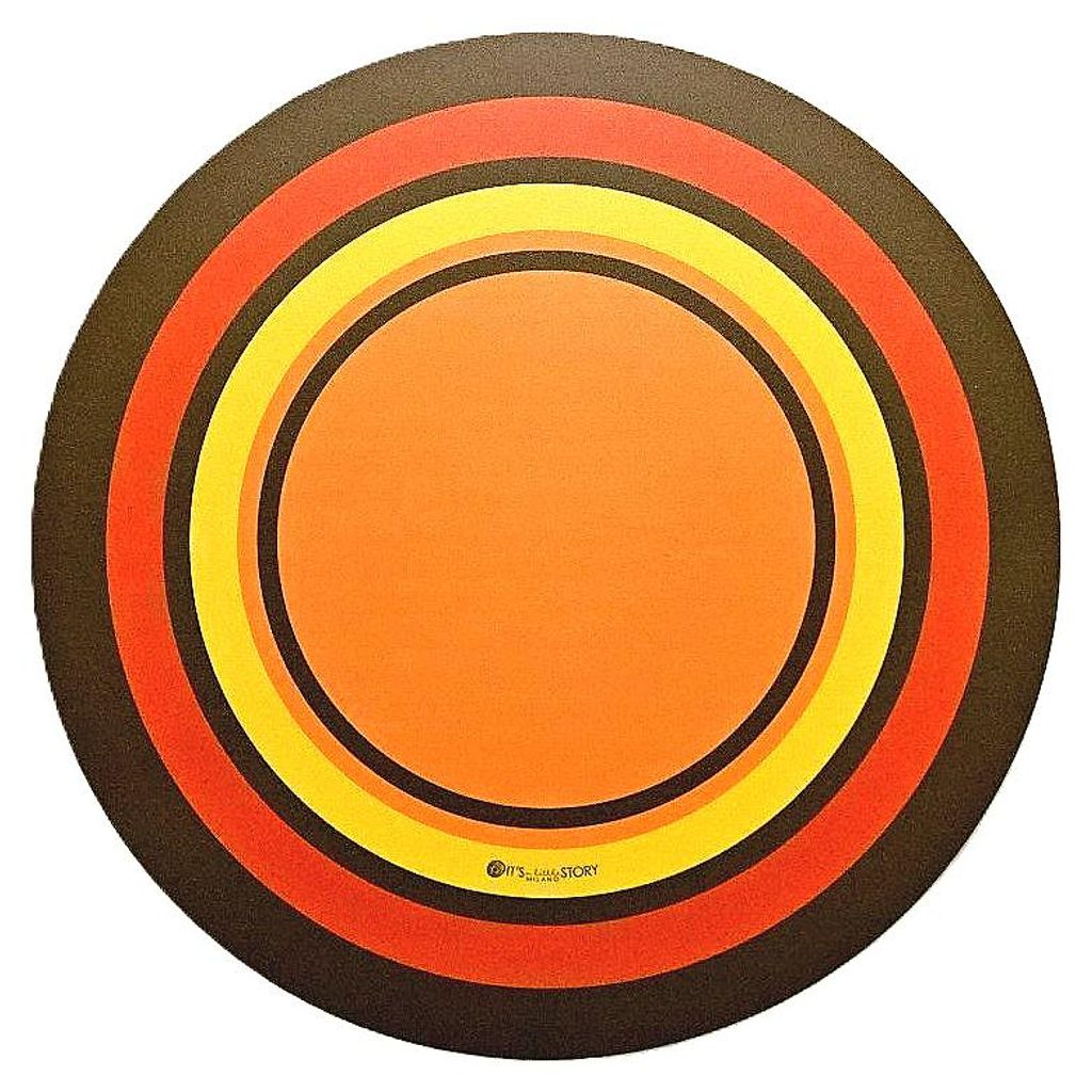 It’s a little story - Milano - Runde Platzsets Ø 38 cm - Antifleck - Recycelbares Material - Waschbar für Esstisch und Küche