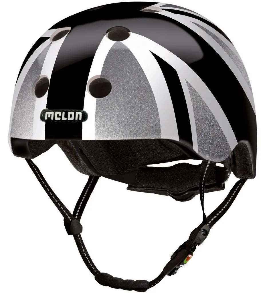 Casque Trottinette Melon Union Jack M-L : Idéal pour Trajets Urbains